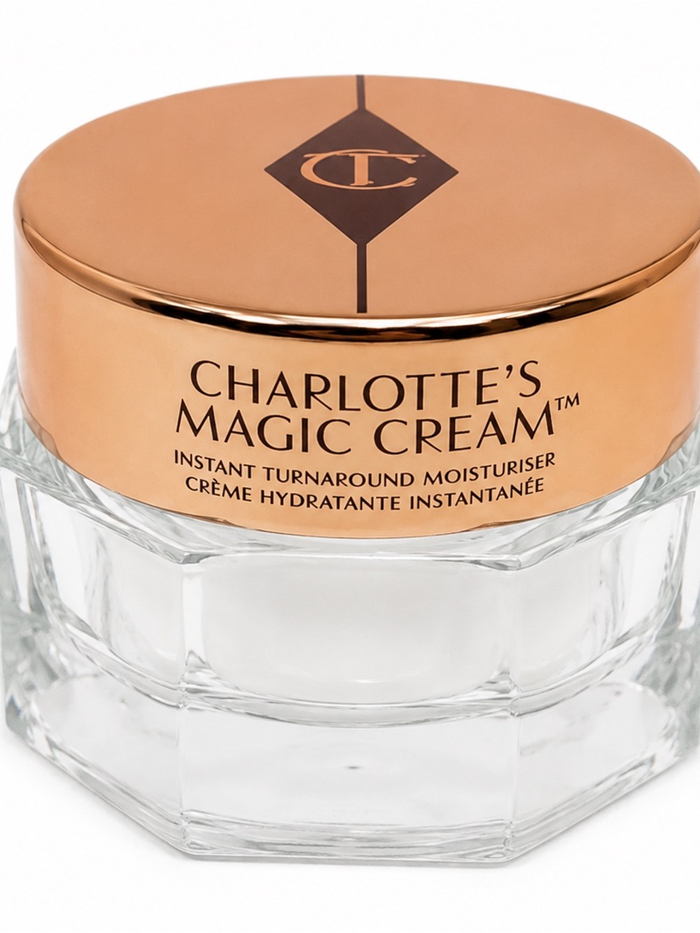Charlotte Tilbury Magic Cream Instant Turnaround Moisturizer 7mL Travel Size NIB